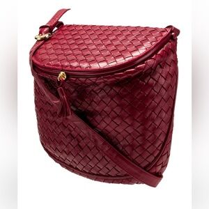 Bottega Veneta Red Crossbody Bag